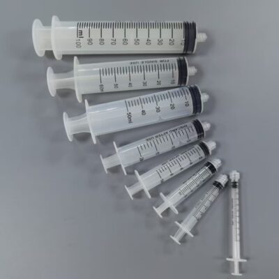 3-parts Syringe Luer Lock