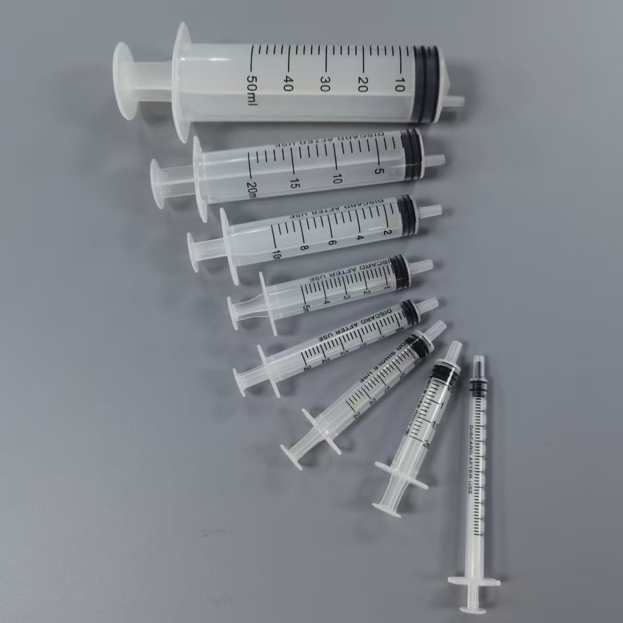 3-parts Syringe Luer Slip