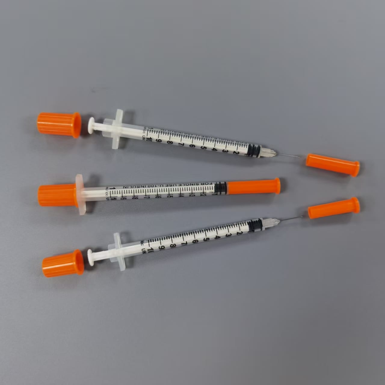 Insulin Syringe with Fixed Needle-2